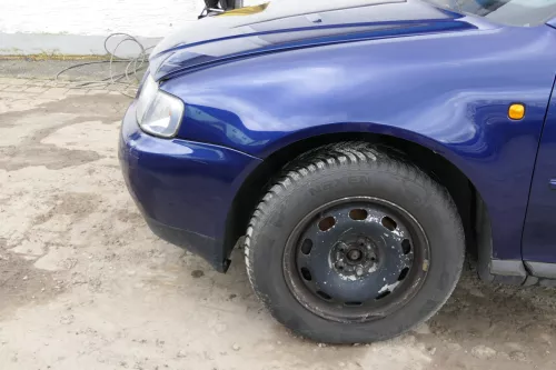 Audi A3 8L Kotflügel vorne links - blau LZ5K (180817)