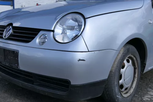 VW Lupo 6x Stoßstange vorne Frontstoßstange Stoßfänger silber LA7W (180896)