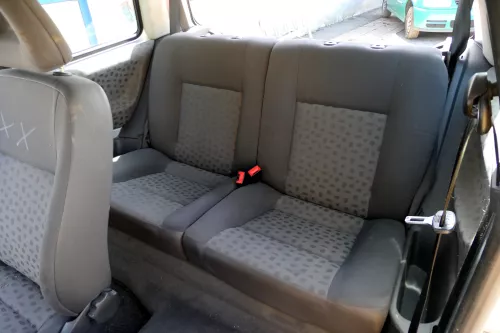 VW Lupo Seat Arosa Sitz Rückbank Sitzfläche für Kopfstützen schwarz
