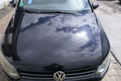 VW Polo 6R 6C Motorhaube Klappe vorn vorne schwarz LC9X (180911)