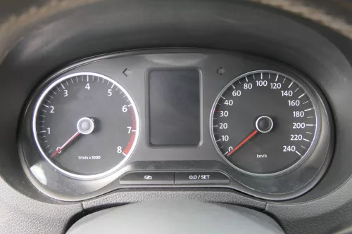 VW Polo 6R Tacho Tachometer Kombiinstrument 177.000km 6R0920860H Benziner  (180945)