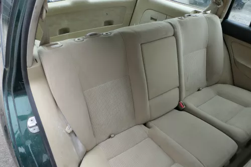 VW Golf 4 Bora Variant Kombi Sitz Rückbank Rücksitzbank hinten Sitze hellbeige (181046)