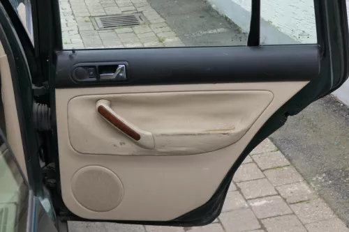 1x VW Golf 4 1J Kombi Türverkleidung Verkleidung Tür hinten rechts hellbeige bes (181051)