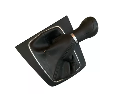 Audi A4 B6 8E Schaltknauf Schaltsack Schaltknüppel 5-Gang Leder original (181075)