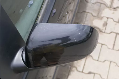 VW Polo 9N elektrischer Spiegel Außenspiegel links vorne schwarz LC9Z (181106)