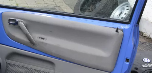 1x VW Lupo Arosa Türverkleidung Verkleidung Tür vorne rechts oben grau (181173)