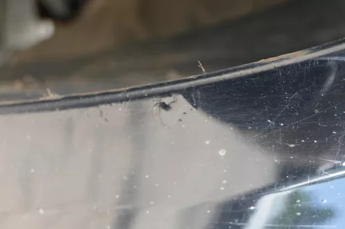 VW Polo 9N3 Kotflügel vorne links schwarz L041 (181228)