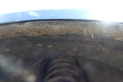 VW Polo 9N3 Kotflügel vorne links schwarz L041 (181228)