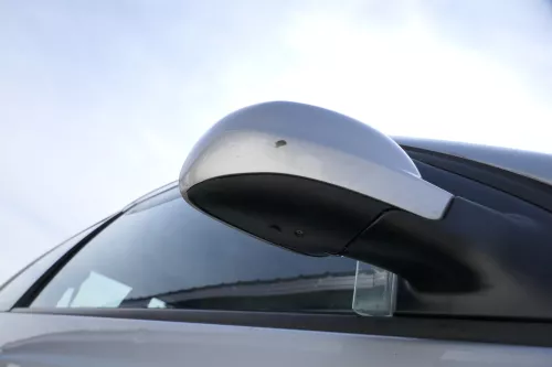 VW Lupo Arosa elektrischer Spiegel Außenspiegel rechts silber LA7W grau (181281)