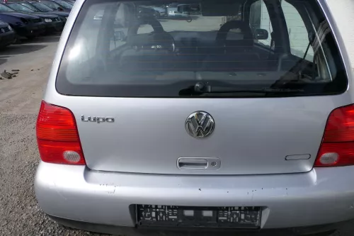 VW Lupo 6X Heckklappe Klappe Kofferraumklappe Scheibe silber LA7W grau (181283)