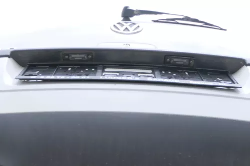 VW Polo 9N 9N3 Stoßstange Heckstoßstange hinten weiß LB9A (181303)