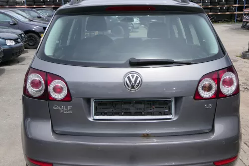 VW Golf Plus 5M + 521 Heckklappe hinten Kofferraumklappe + Scheibe grau LA7T (181337)