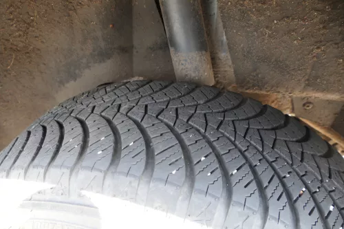 4x Golf 5 6 Alufelgen 195/65R15 91H Allwetterreifen Reifen 2x6mm KBA 47095  (181365)