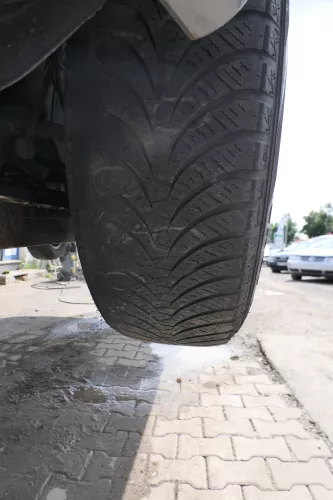 4x Golf 5 6 Alufelgen 195/65R15 91H Allwetterreifen Reifen 2x6mm KBA 47095  (181365)