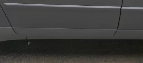 A4 B6 8E NUR Zierleiste Leiste Abdeckung Tür hinten rechts unten grau 8E0853970 (181395)