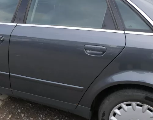 A4 B6 8E Türblatt Tür hinten links grau LX7Z