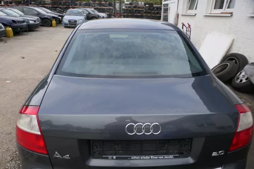 Audi A4 B6 8E Limousine Limo Heckklappe Klappe hinten grau LX7Z   (181402)