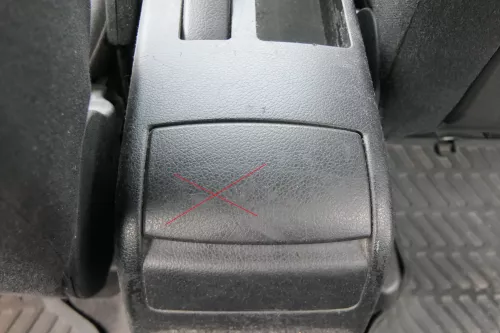 Audi A4 8E B6 B7 Mitteltunnel hinten Verkleidung um Handbremse Konsole schwarz K (181416)