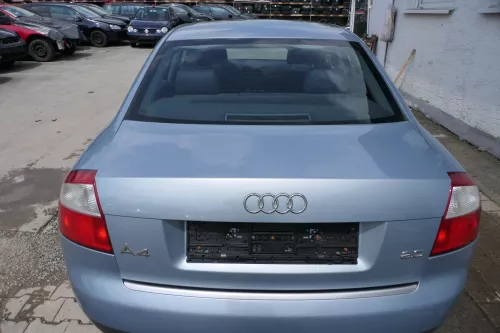 Audi A4 B6 8E Limousine Limo Heckklappe Klappe hinten blau LY7R