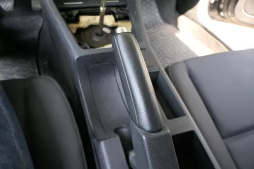 Audi A4 8E B6 B7 Mitteltunnel hinten Verkleidung um Handbremse Konsole schwarz K (181500)