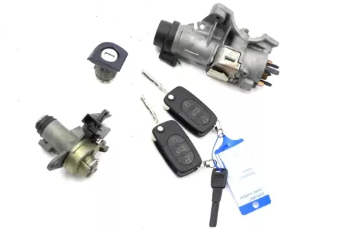 Audi A4 B6 8E Schloßsystem Türschloß +2x Schlüssel Schloß Tü Zündschloß Heckschl (181505)