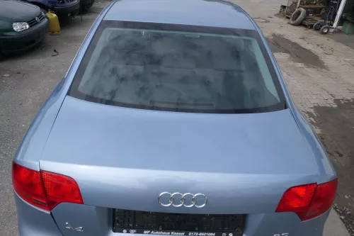 Audi A4 B7 8E Limousine Limo Heckklappe Klappe hinten blau LY5J (181539)