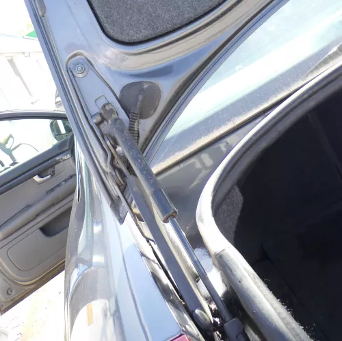 1x 8E B6 B7 Limousine Dämpfer Heckklappe hinten rechts Scharnier blau LY5J (181541)
