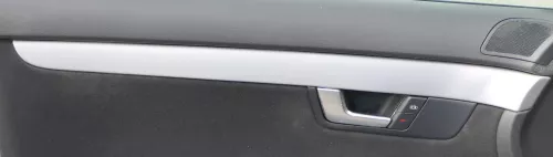 A4 8E B6 Dekor Leisten Türverkleidung Verkleidung Tür vorne +hinten ALU gebürste (181587)