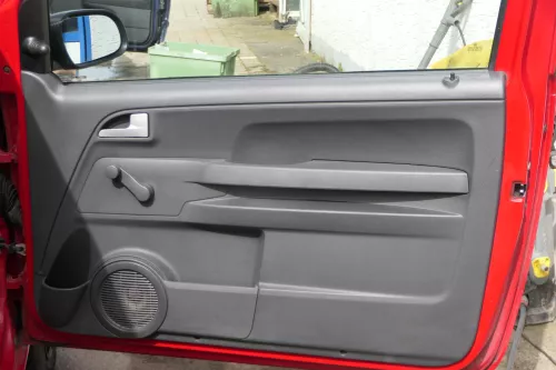 1x VW Fox 5Z Türverkleidung Verkleidung Tür vorne rechts schwarz 5Z3867014E 71N (181811)