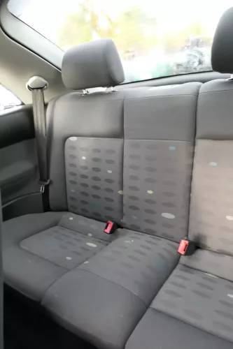 VW New Beetle 9C Sitz Sitze hinten Rückbank Rücksitzbank Lehne OHNE-Kopfstütz (181833)