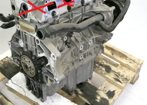 VW Golf 5 A3 8P NUR Motorblock BLOCK 1,6 FSI 115PS Motor BLP Schaltung 179.000km