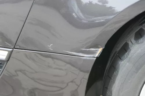 VW Passat 3C Kotflügel vorne links sbraun LC8Z 3C0821021  (181879)
