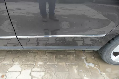 VW Passat 3C Kombi Variant Tür hinten links braun LC8Z -OHNE Anbauteile (181885)
