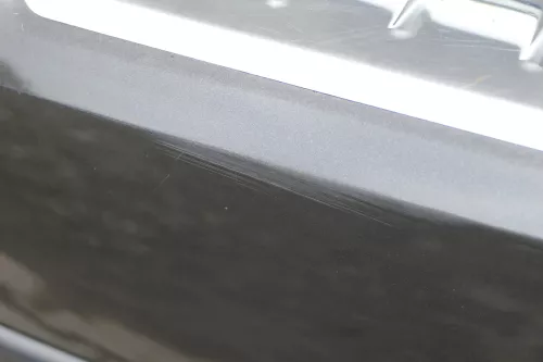 Passat 3C Kombi Stoßstange hinten Heckstoßstange Stoßfänger braun LC8Z PDC OBEN (181888)