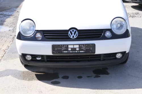 VW Lupo 6x Stoßstange vorne Frontstoßstange Stoßfänger weiß LB9A (182056)
