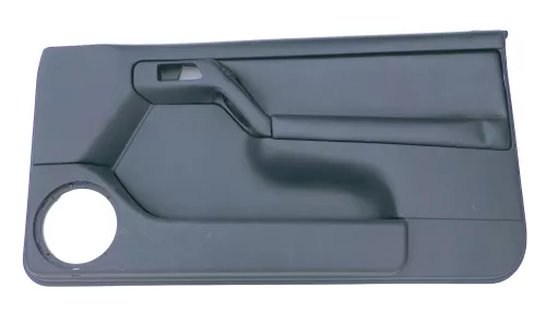 Golf 4 3 1E Cabrio 1E Türverkleidung Verkleidung Tür vorne rechts schwarz  LEDER (182136)