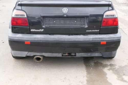 VW Golf 3 1H 1E Cabrio Limousine Stoßstange hinten Heckstoßstange schwarz LC9Z