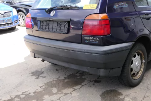 VW Golf 3 1H 1E Cabrio Limousine Stoßstange hinten Heckstoßstange schwarz  (182175)