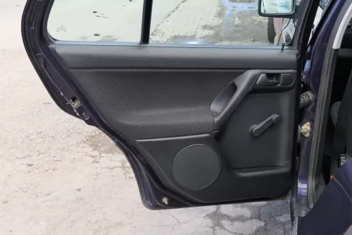 VW Golf 3 1H 4/5-Türer Türverkleidung Verkleidung Tür hinten links schwarz (182177)