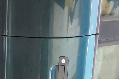 Audi A4 B5 Tür Türblatt hinten rechts grün LZ6U Kombi Limo (182204)