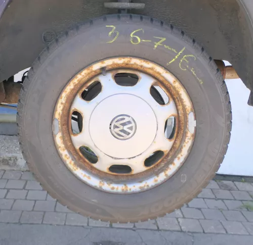 4x Golf 3 Vento 175/70 R13 82T Allwetterreifen M+S Reifen 5,5jx13H2 ET38 ca5-7mm (182230)