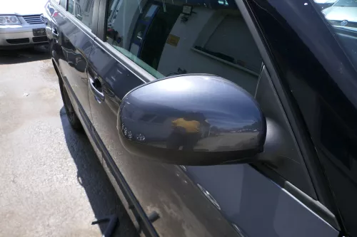 Fabia 5J elektrisch Spiegel Außenspiegel rechts mit Glas - grau LF8J (182244)