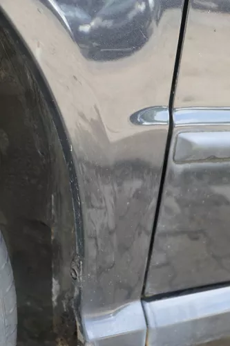 Skoda Fabia 6Y Kotflügel vorne link schwarz LF9R auch Kombi  (182300)