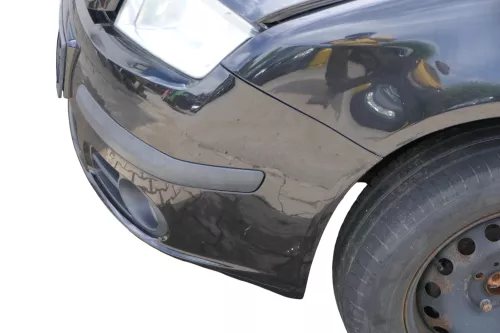 Skoda Fabia 6Y Kotflügel vorne link schwarz LF9R auch Kombi  (182300)