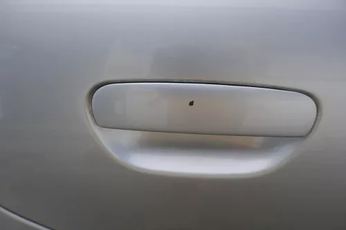 Audi A3 8L Tür Türblatt hinten rechts 4/5-Türer - silber LY7W + Rahmen (182328)