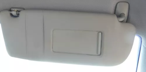 Audi A3 8L Sonnenblende vorne rechts platin grau 8D0857552H 86K (182349)