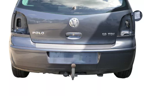 VW Polo 9N 9N3 Stoßstange Heckstoßstange hinten grau LC7V (182374)