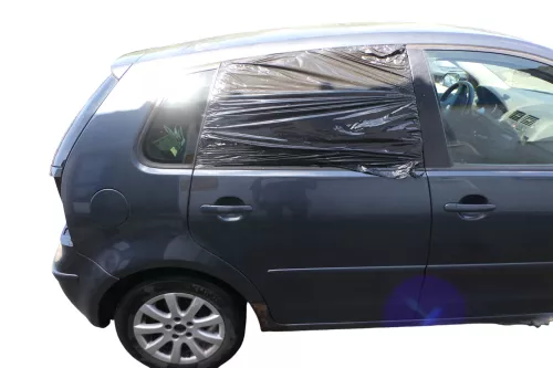 VW Polo 9N 9N3 Tür hinten rechts 4/5-Türer grau LC7V - ohne Anbauteile (182376)