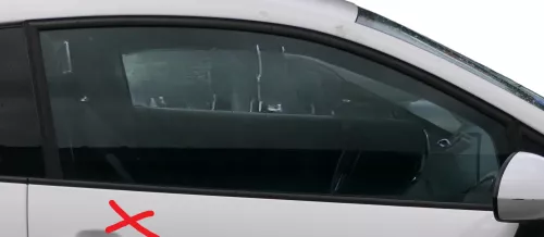 Seat Ibiza 6J vorne rechts Fenster NUR Scheibe in Tür Fensterscheibe 2/3-Türer  (182439)