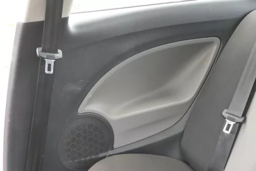 Seat Ibiza 6J Verkleidung hinten rechts 2/3-Türer Seite - schwarz / grau (182499)